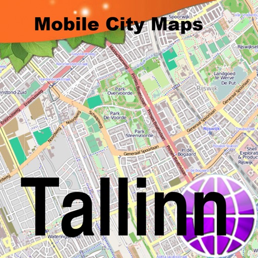 Tallinn Street Map icon