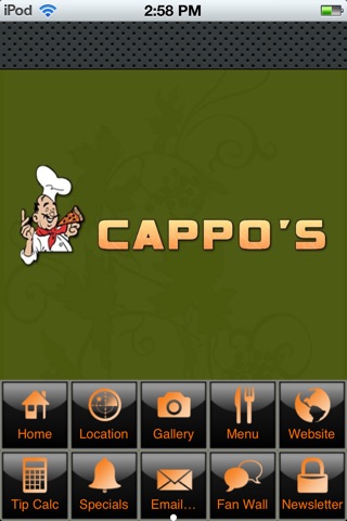 Cappos Casual Dining screenshot 2