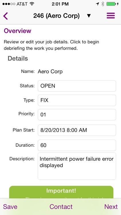 IFS Field Service Mobile
