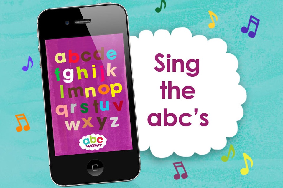 abc WOW! LITE - FREE Kids' Alphabet Flash Cards and Letters Song - Fun Interactive Play for Children Learning the ABCs screenshot 3