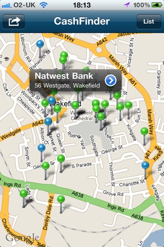 CashFinder Pro - Find your nearest Cash Machines screenshot 3