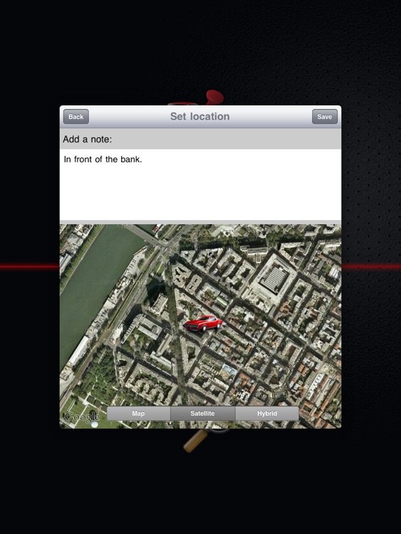 Find My Car for iPad