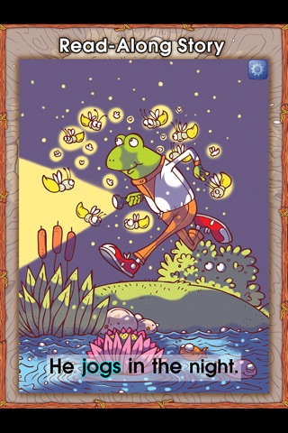 Jog, Frog, Jog - A Start to Read! UnderCover Book from School Zone screenshot 2