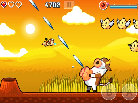 Flying Hamster HD FREE screenshot 4