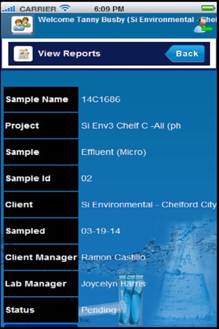 Envirodyne iLMS screenshot 4