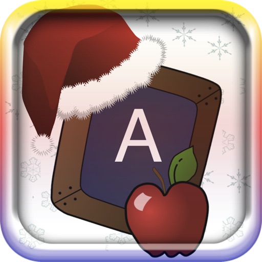 Easy Apple Words Seasons - Christmas Holiday Fun!