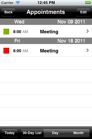 My Business Calendar screenshot 3