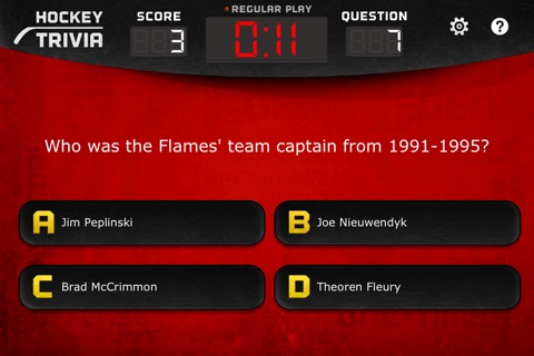 Calgary Flames - Hockey Trivia Lite screenshot 3