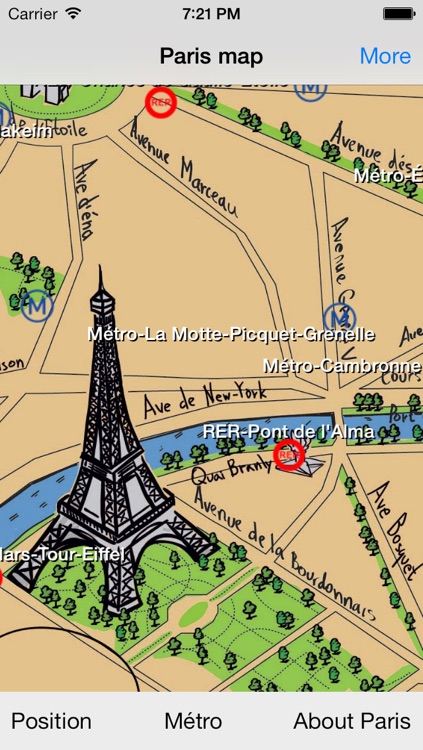 Paris Map Offline Guide Free