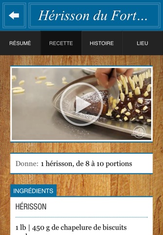 Parks Canada Heritage Gourmet screenshot 3