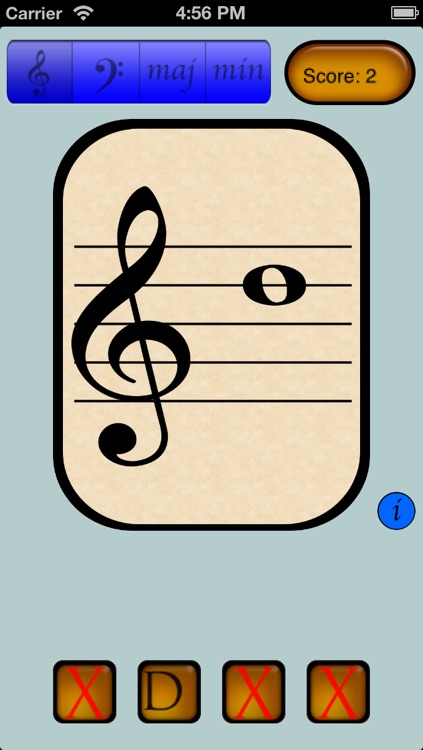 Music Note and Key Signature Flashcards