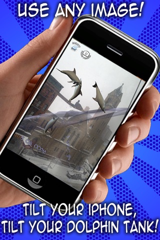 Dolphin Fingers! 3D Interactive Aquarium screenshot 2