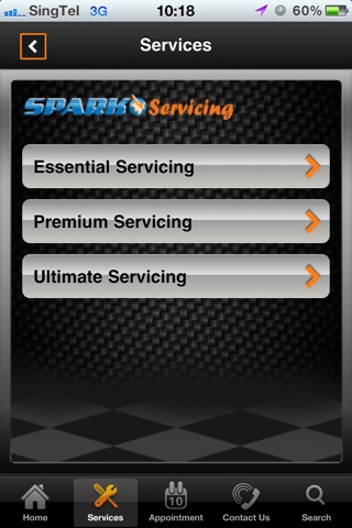 SPARKCarCare screenshot 2