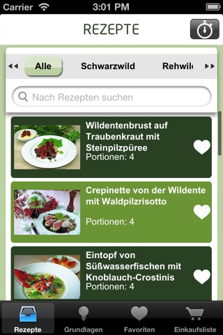 Wildrezepte screenshot 4