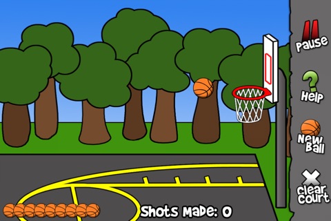 Flickthrow Challenge Free - A Fun Freethrow Basketball Game! screenshot 3