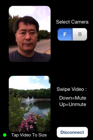 Bluetooth Video Walkie Talkie Chat screenshot 2