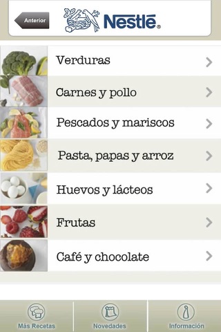 Recetas screenshot 2