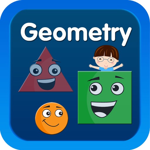 Geometry for kindergarten icon