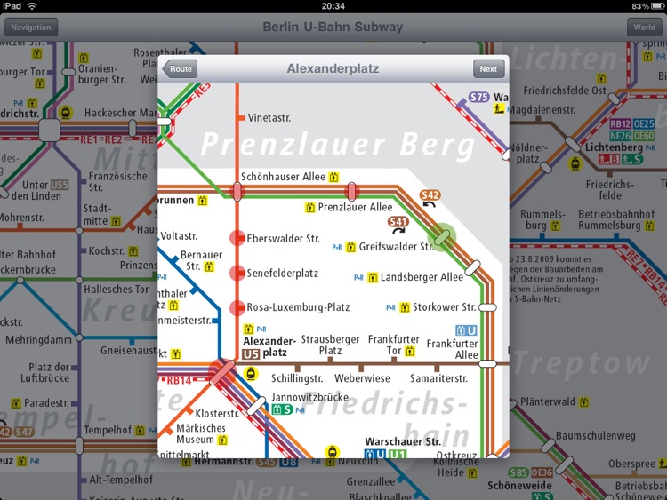 Berlin Subway for iPad screenshot-3