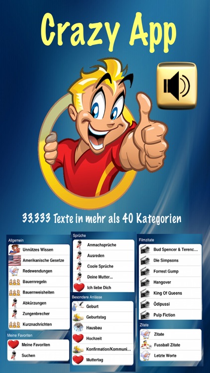 36.666 Crazy App - Unnützes Wissen und viel mehr