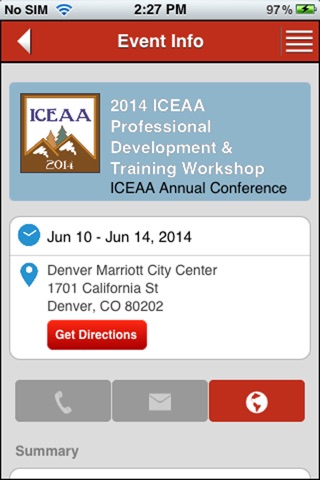 ICEAA 2014 screenshot 3