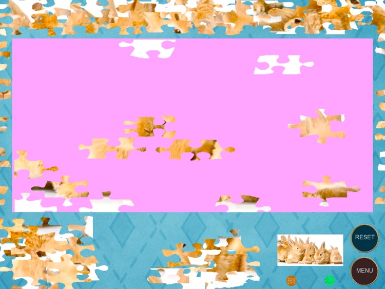 Fluffy Bunnies Jigsaw Puzzle HD