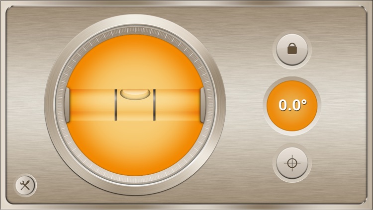 Spirit Level Gold Free - Handy angle meter & slope finder tool for iPhone & iPod (best pocket tools set)