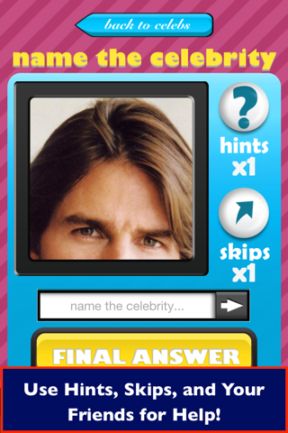 QuizCraze Celebrity Mania - Guess who's the pop celeb star icon of wonder in this logo word quiz game screenshot 2