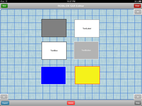 GUI Designer for ROBLOX screenshot 3