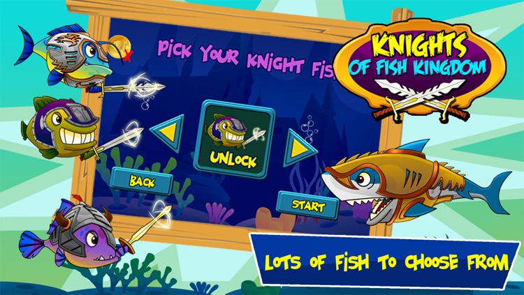 Knight of Fish Kingdom Battle Rage  - Newest Games Of Fishies War for kids