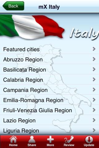 mX Italy - Travel Guide screenshot 2