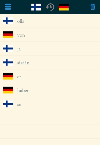 Easy Learning Finnish - Translate & Learn - 60+ Languages, Quiz, frequent words lists, vocabulary screenshot 3