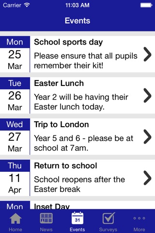 Dulwich Hamlet Junior School screenshot 3