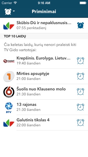 TV.LT - kišeninis TV Gidas(圖5)-速報App