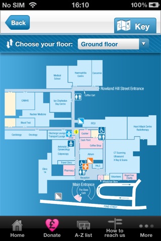 Royal Free Charity App screenshot 2