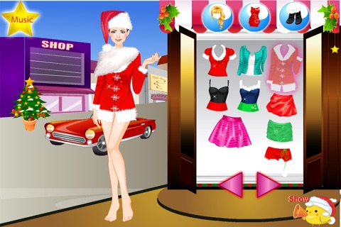 Xmas Pop Star DressUp screenshot 3