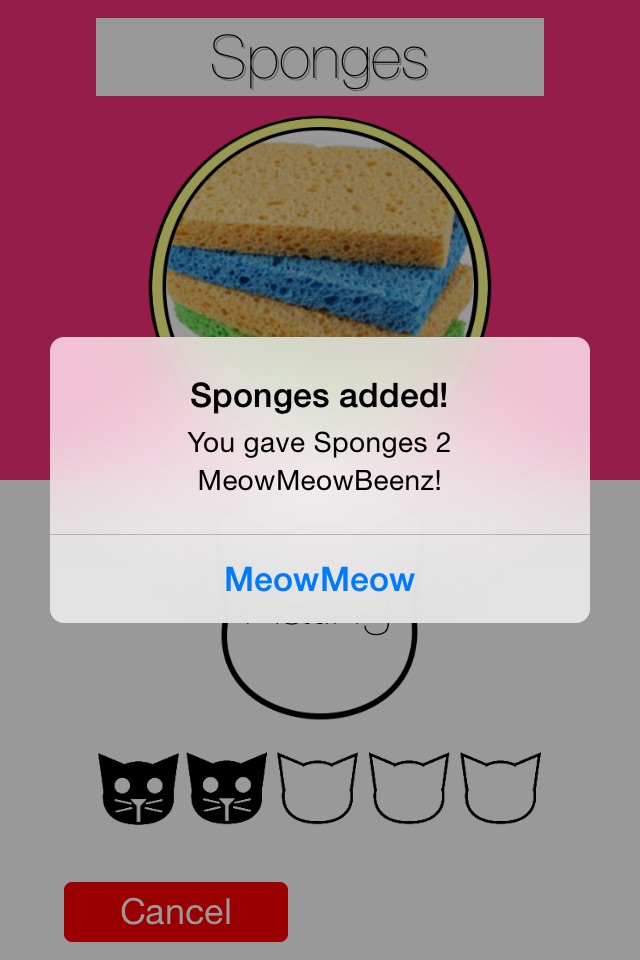 MeowMeowBeenz - Rate Anything! screenshot 2