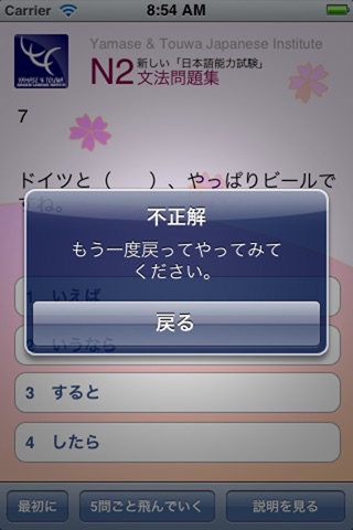 JLPT N2 文法練習 screenshot 4