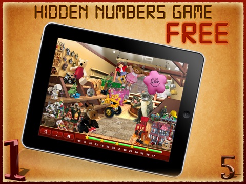 Hidden Numbers for iPad - LITE screenshot 4