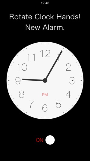 Rotation Alarm　- Let's rotate clock hand