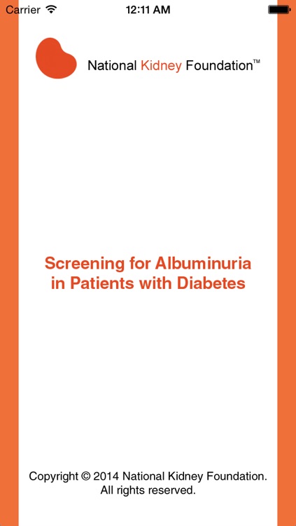 Screening for Albuminuria in Patients with Diabetes
