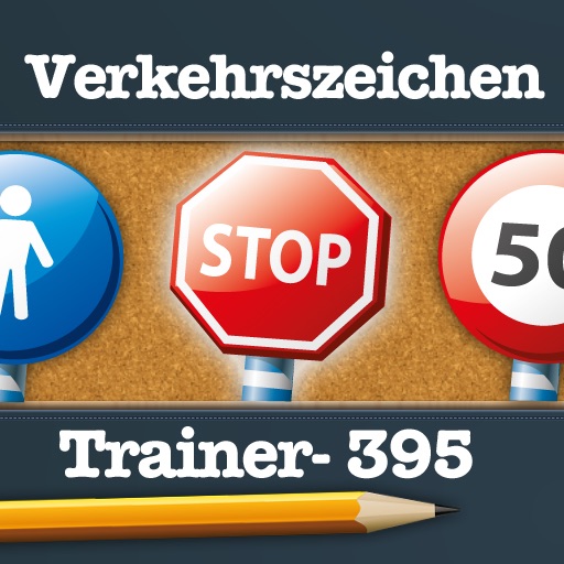 Verkehrszeichen lernen - Lerne die deutschen Verkehrszeichen 395 Schilder icon