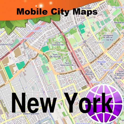 New York Street Map.