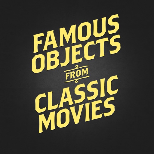 Famous Objects from Classic Movies Icon
