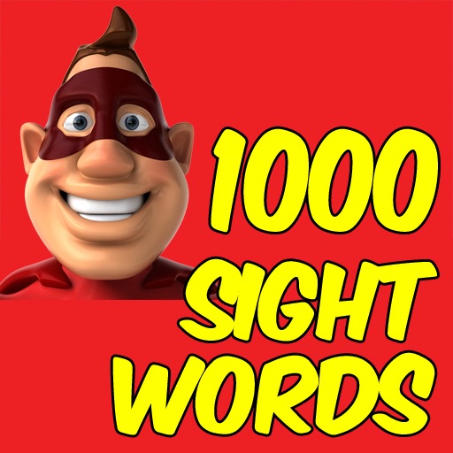 1000 Sightwords Superhero HD
