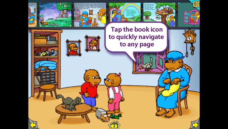 Get In A Fight, Berenstain Bears – Wanderful interactive storybook in English and Spanish