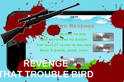 A Hunting Adventure Smash Bird Revenge Crush Sniper Game Flappy Edition By Clumsy Attack Smasher screenshot 2