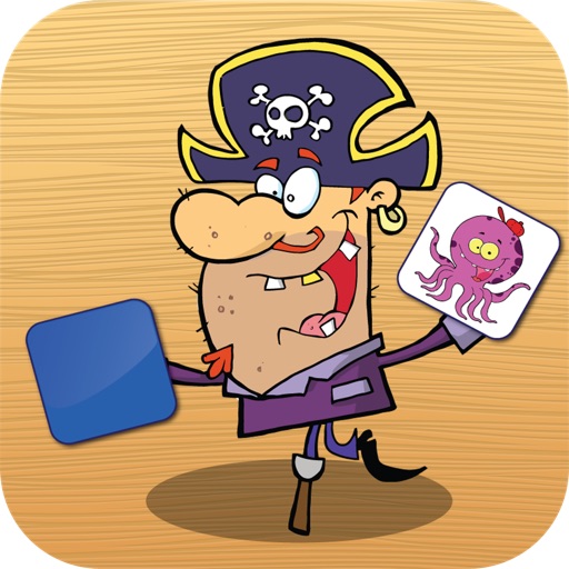 Awesome Pirate Memory Match iOS App