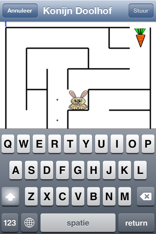 Bunny Maze Race (rabbit vs turtle) screenshot 4