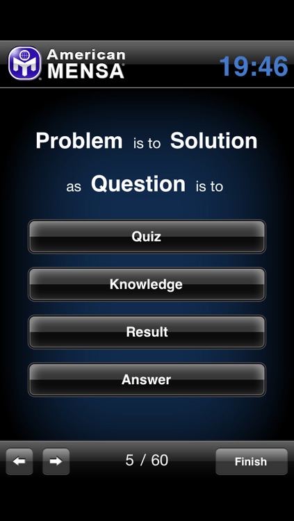 American Mensa Brain Test